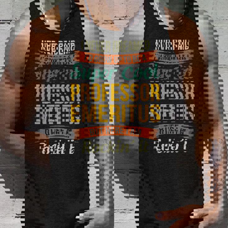 名誉教授ギフト 面白い感謝 タンクトップ 彼への贈り物