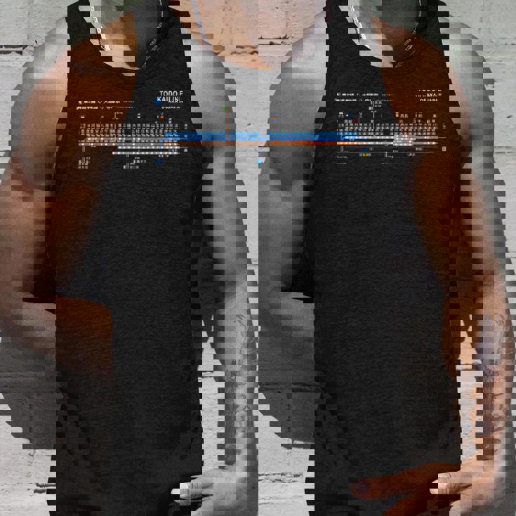 大阪日本電車近郊線鉄道 – お土産ルートマップ 長袖tシャツ タンクトップ 彼への贈り物