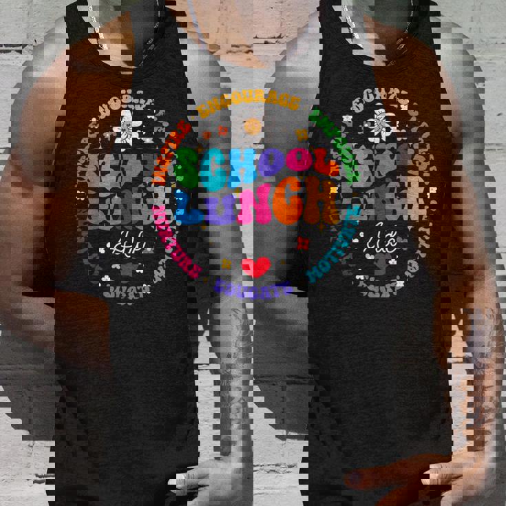 学校給食補佐官 フードサービスクルーヘルパースクワッド タンクトップ 彼への贈り物