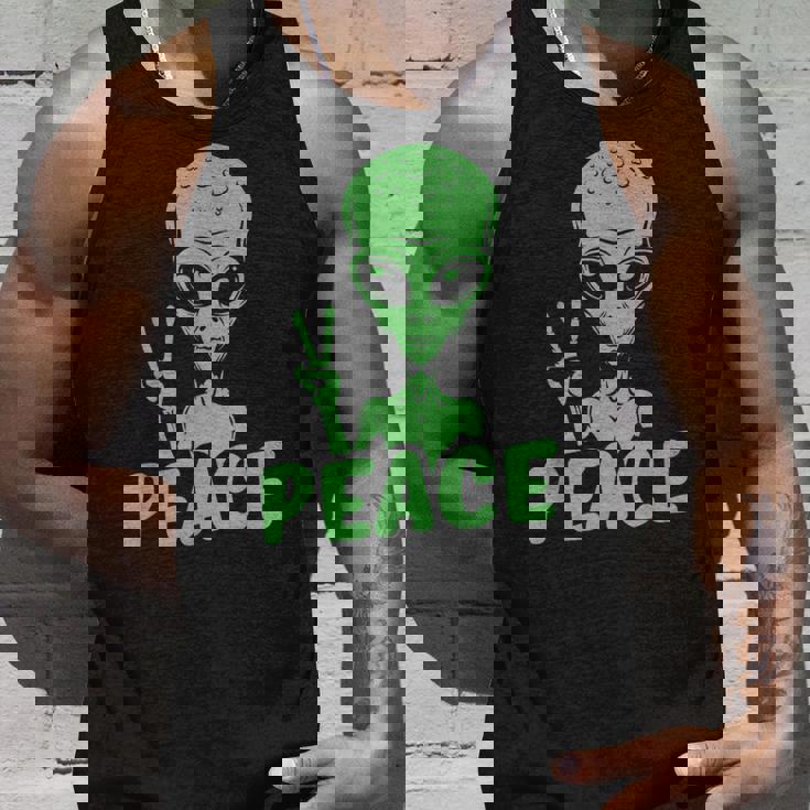 宇宙人 平和 Ufo 変な宇宙人 タンクトップ 彼への贈り物