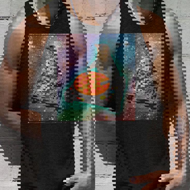 宇宙猫ピザミーム銀河宇宙キティ子猫面白いかわいいpace Cat Galaxy Universe Meme タンクトップ 彼への贈り物