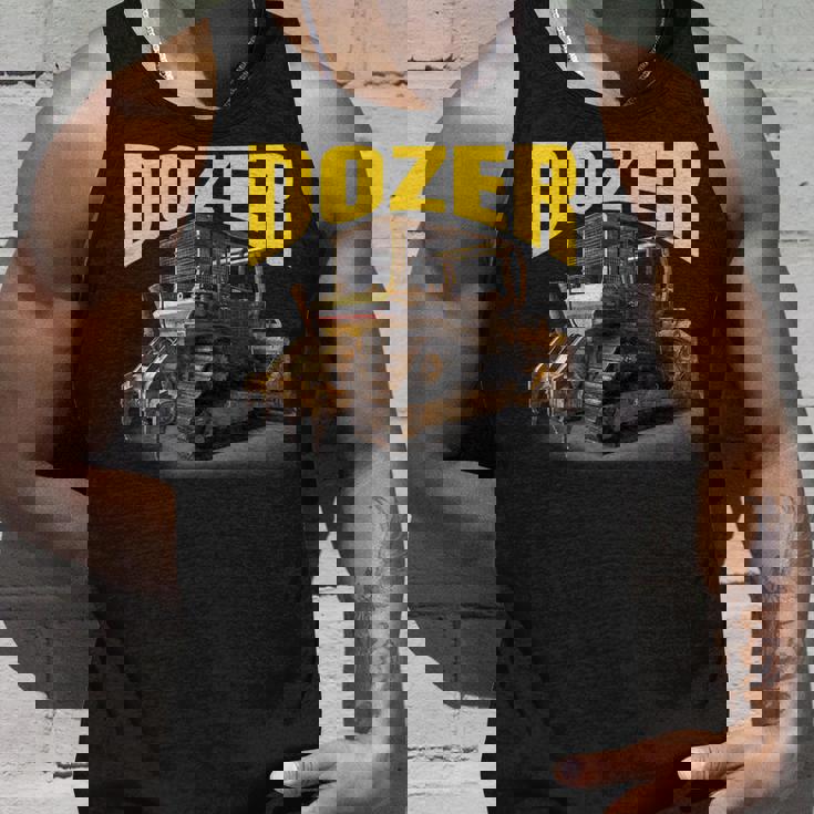 完璧な重機ブルドーザーtシャツ タンクトップ 彼への贈り物