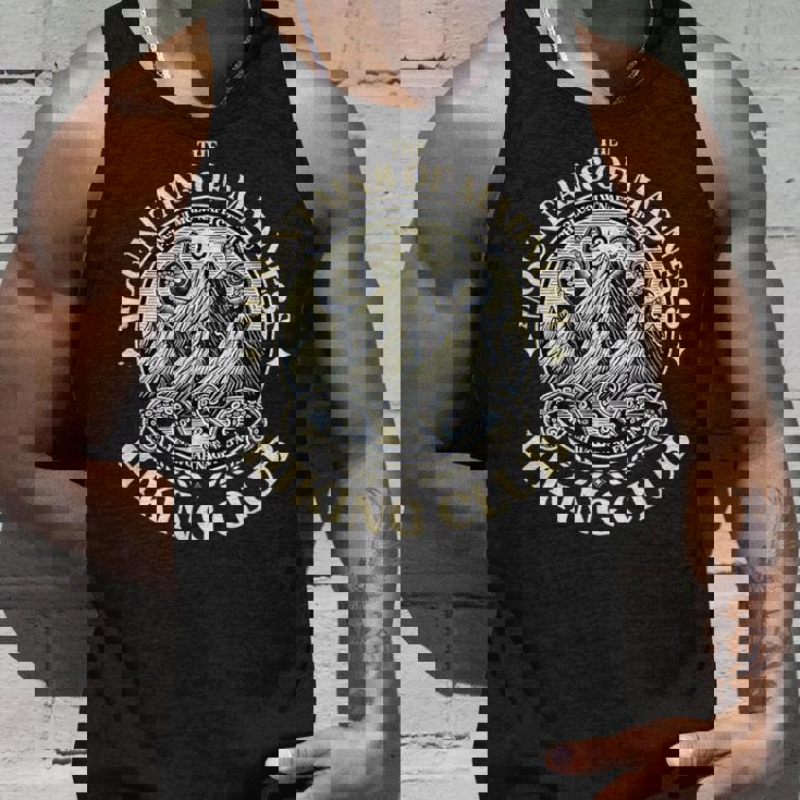 山岳狂気ラブクラフトハイキングとクトゥルフ・ミスカトニック タンクトップ 彼への贈り物