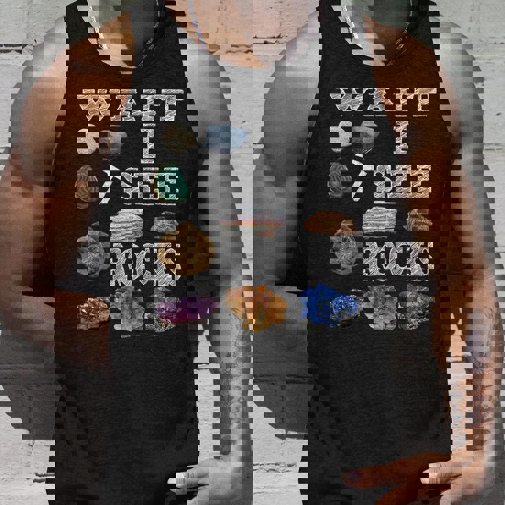 待って、Iee Rocks Rockhound Geology Rock Collection タンクトップ 彼への贈り物