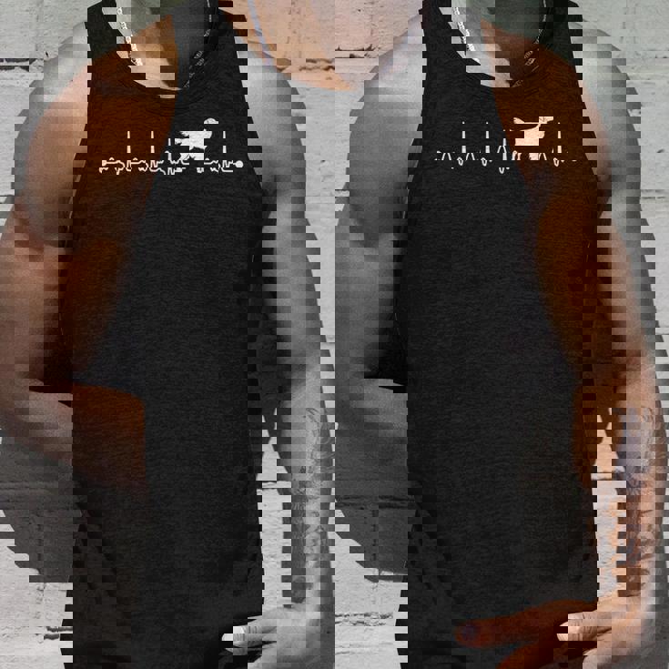 心音心電図フラットコーテッドレトリバー2ママおかしい犬 タンクトップ 彼への贈り物