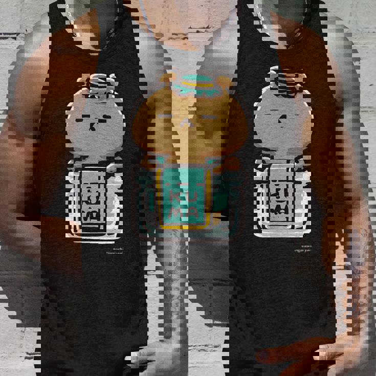 愛しすぎて大好きすぎる。ペアデザインくまジャム ダークカラー タンクトップ 彼への贈り物