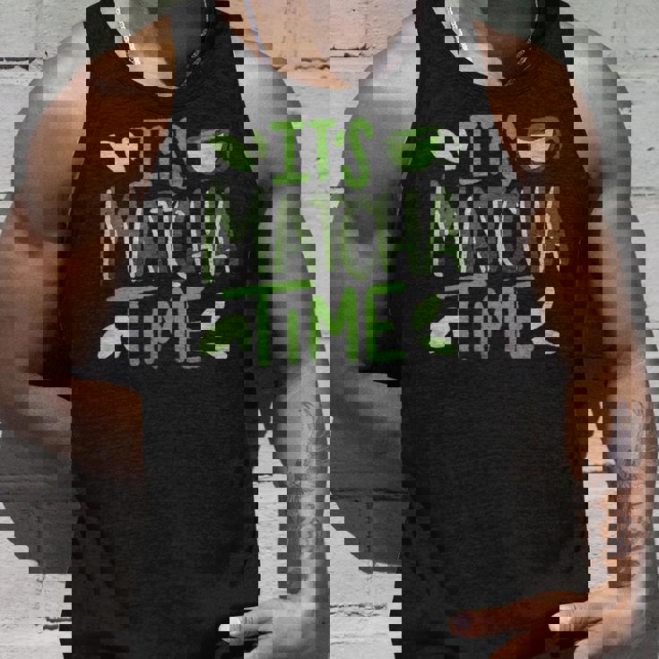 抹茶タイム おいしい日本の抹茶 タンクトップ 彼への贈り物