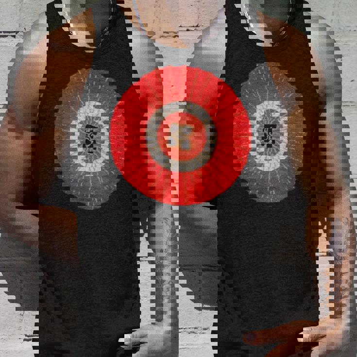 日本の伝統柄紅白傘 タンクトップ 彼への贈り物