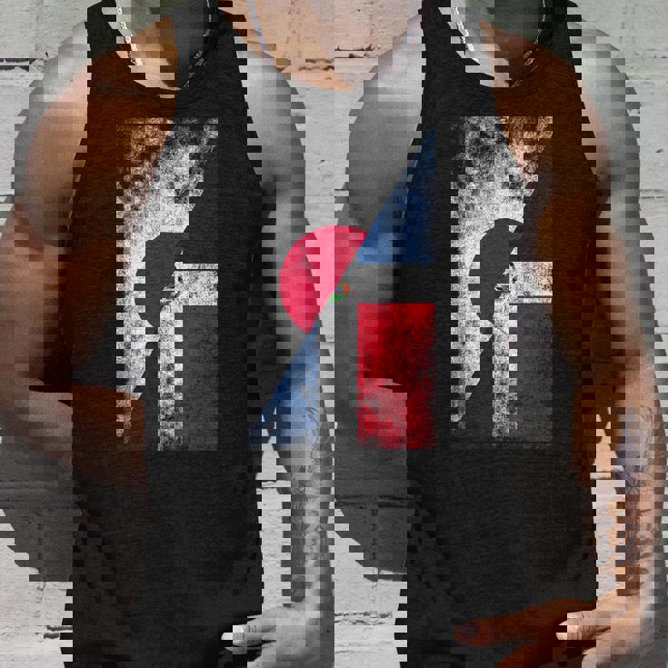 日本ドミニカ共和国の国旗 日本のドミニカ共和国 タンクトップ 彼への贈り物