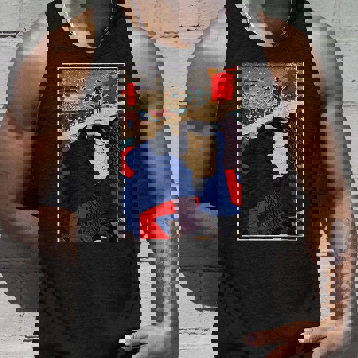 日本レトロアート 宮本武蔵 歌川国芳作 タンクトップ 彼への贈り物