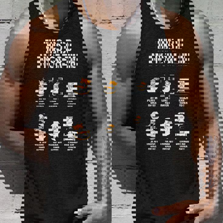 暇なときにすることハムスターおもしろいハムスター好き タンクトップ 彼への贈り物