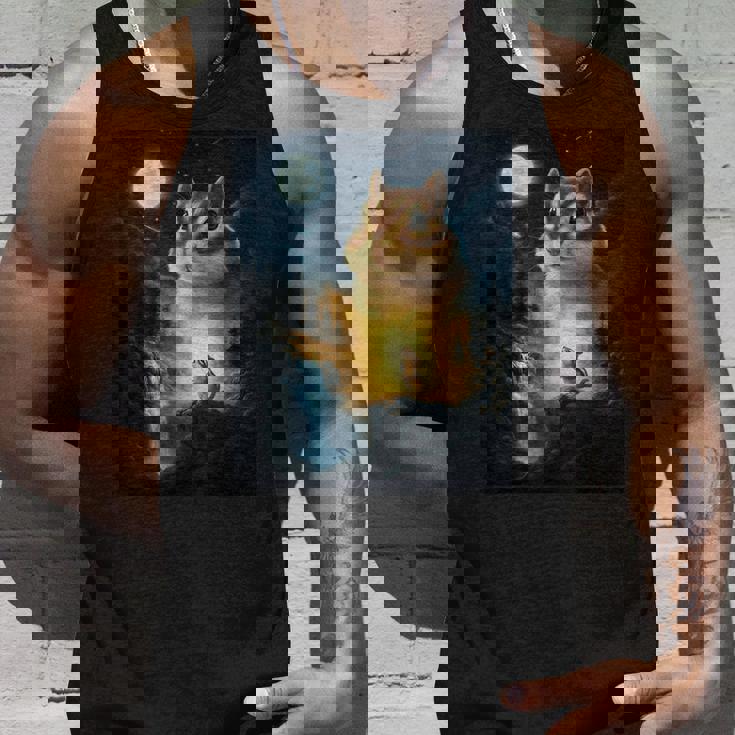 月に吠えるシマリス ヴィンテージ 面白いシマリス タンクトップ 彼への贈り物