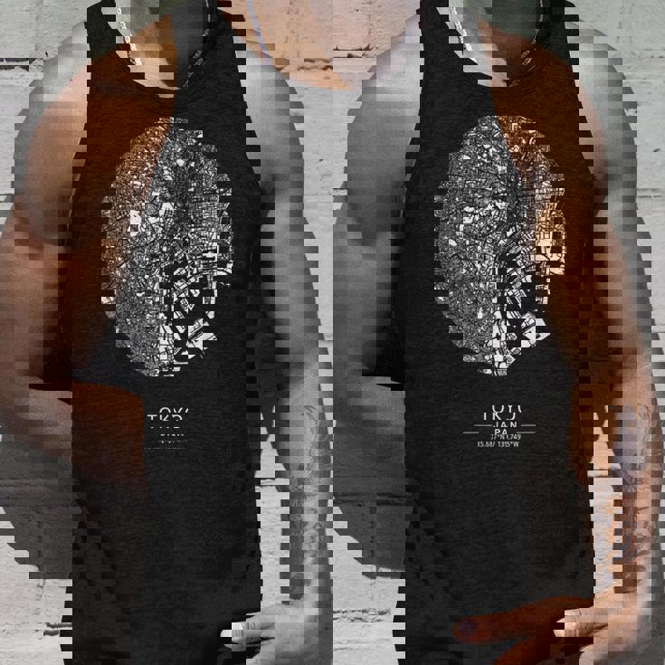 東京都市地図 タンクトップ 彼への贈り物