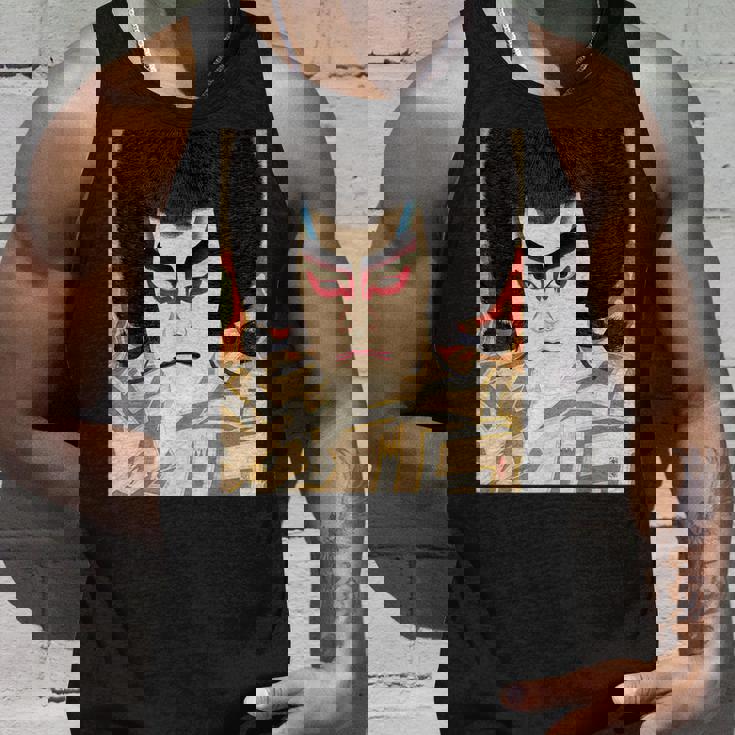 歌舞伎 かぶき 役者 日本美術 浮世絵 役者絵 名取春仙 二代目市川左団次の鳴神 タンクトップ 彼への贈り物