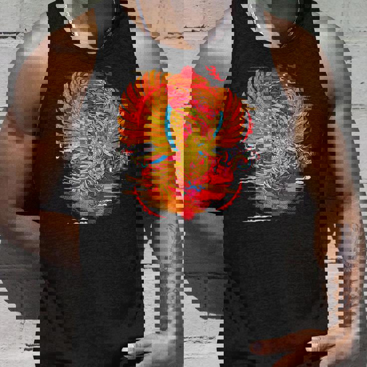 浮世絵シリーズ 和ポップ 鳳凰 タンクトップ 彼への贈り物