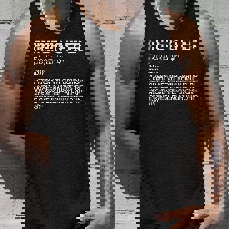 消防士の定義 タンクトップ 彼への贈り物