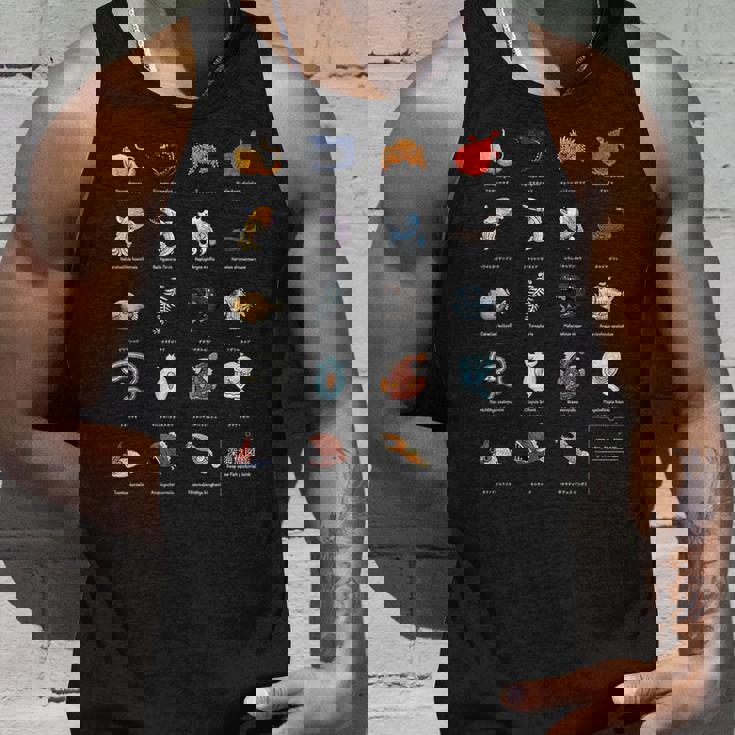 深海魚図鑑3_白文字 タンクトップ 彼への贈り物