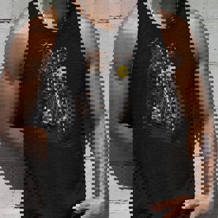 熊 クマ バイク バイカー タンクトップ 彼への贈り物