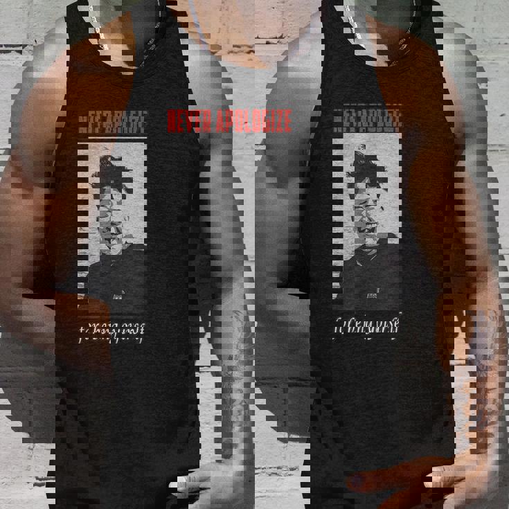 独裁者キム・ジョンウン・ティーは自分らしくいることを決して謝らない タンクトップ 彼への贈り物