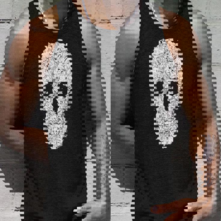 猫 スカル 猫 スカル 猫モチーフ タンクトップ 彼への贈り物