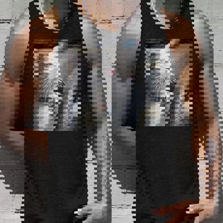 猫のミームtシャツを運転します タンクトップ 彼への贈り物