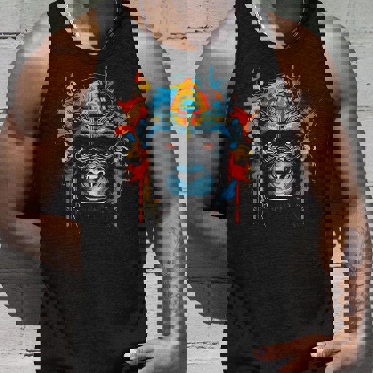 猿 動物 モチーフ イラスト 猿 タンクトップ 彼への贈り物