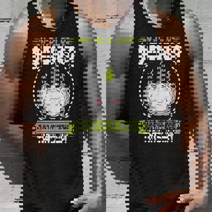 玉ねぎが好きな理由-素晴らしい玉ねぎ タンクトップ 彼への贈り物