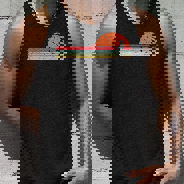 男 釣り サンセット レトロ アングリング フィッシャーマン アングラー メンズ ギフト タンクトップ 彼への贈り物