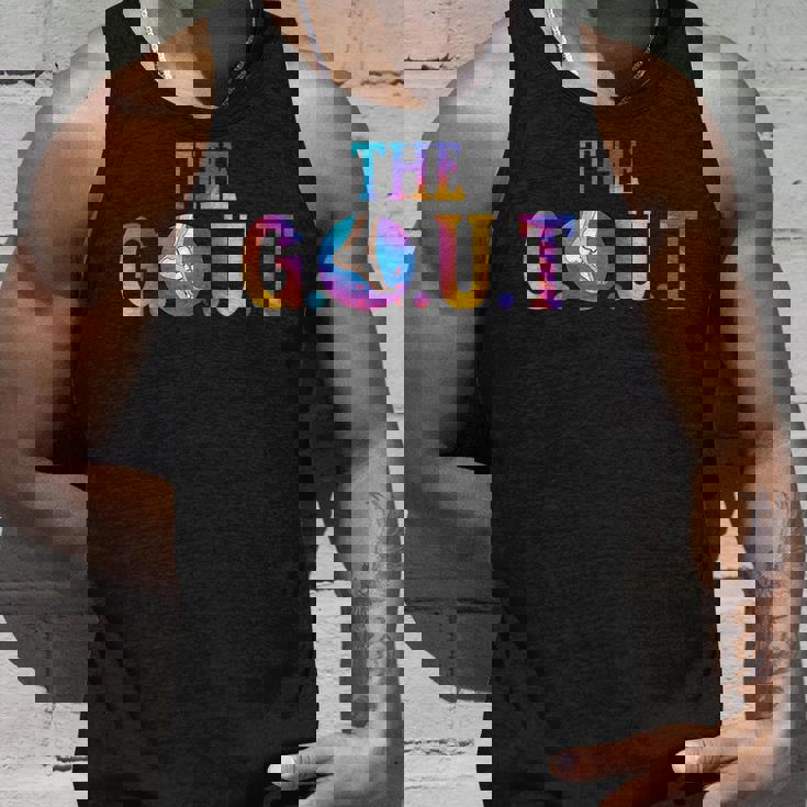 痛風戦士 炎症性関節炎啓発 ポダグラ痛風 タンクトップ 彼への贈り物