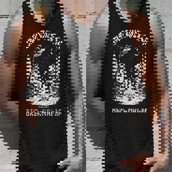 皮肉なサマーキャンプカウンセラー エイリアン国立公園 ロズウェル タンクトップ 彼への贈り物