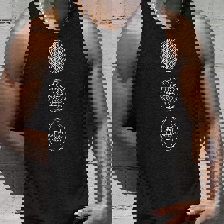 神聖幾何学記号 タンクトップ 彼への贈り物