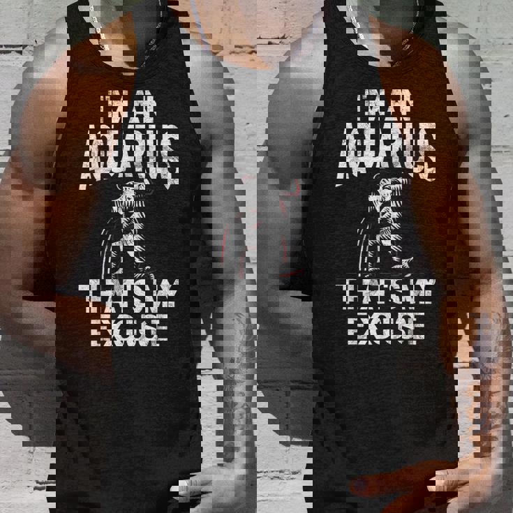 私はアクエリアスですそれが私の言い訳ですアクエリアス タンクトップ 彼への贈り物