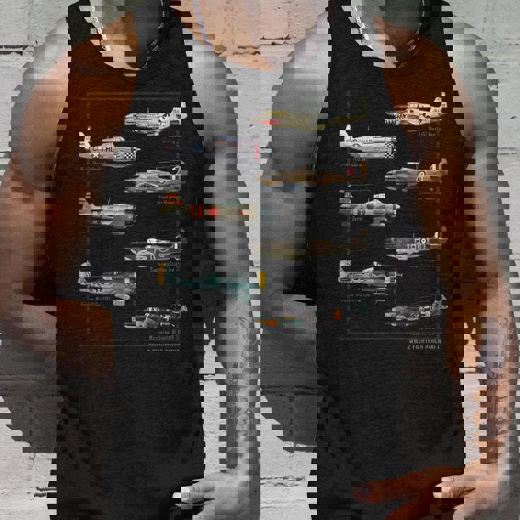 第二次世界大戦 ウォーバード戦闘機 航空機 タンクトップ 彼への贈り物