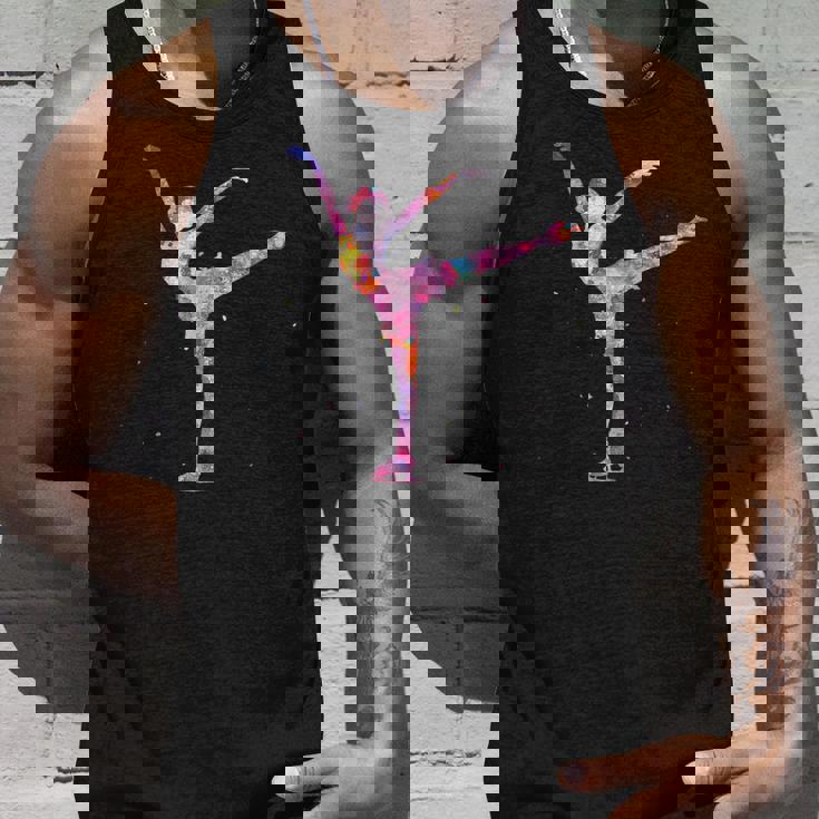 美しいフィギュアスケートギフト アイススケート。 タンクトップ 彼への贈り物