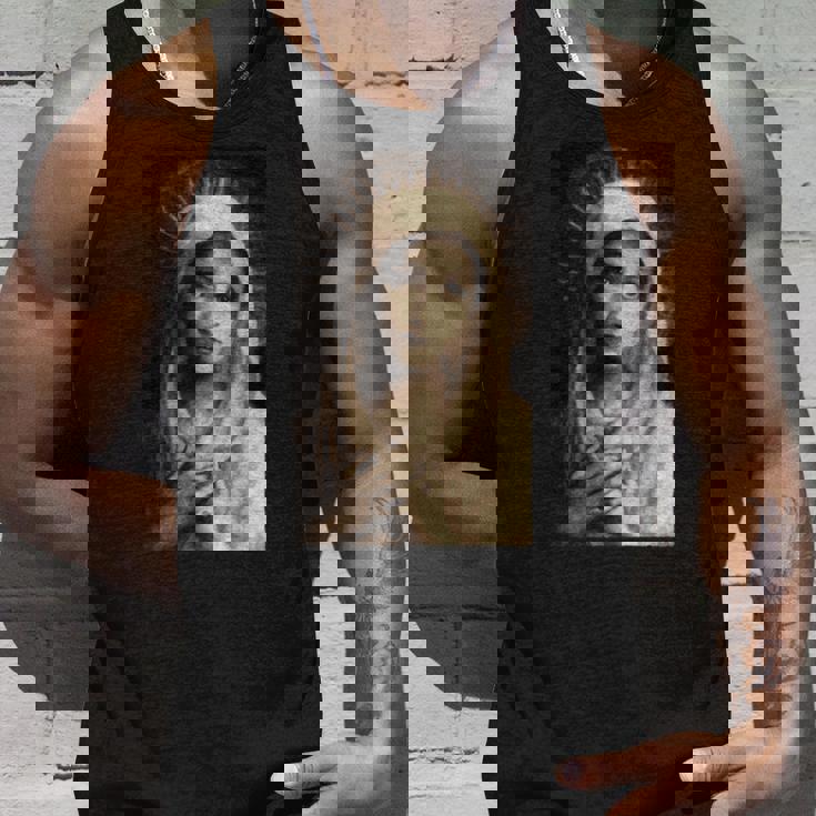 聖母マリア マリア カトリック絵画 長袖tシャツ タンクトップ 彼への贈り物