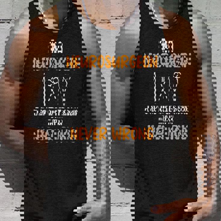 脳神経外科医 脳内科医専門医 神経系専門家 タンクトップ 彼への贈り物