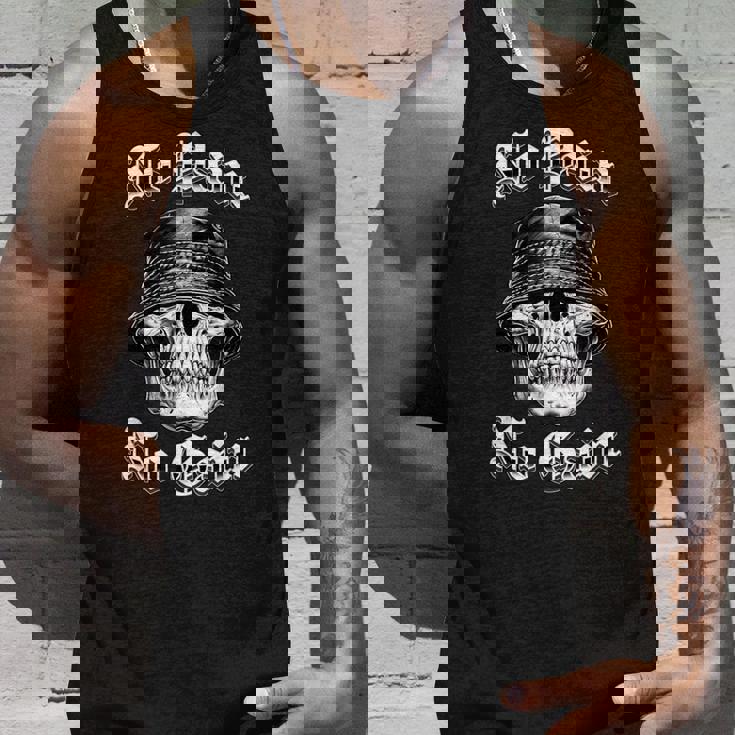 苦労なくして得るものなし チカーノタトゥーアートスカルホームボーイローライダー タンクトップ 彼への贈り物
