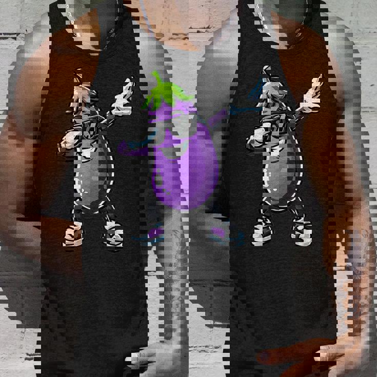 茄子を軽くたたく面白い野菜ギフト ナス付き タンクトップ 彼への贈り物