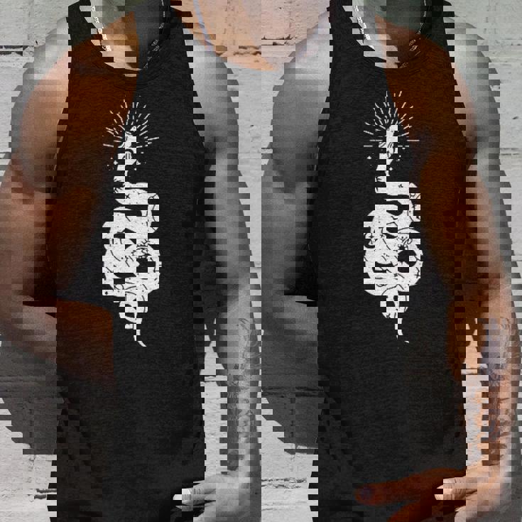 蛇 神秘主義 オカルティズム イルミナティ フリーメイソン 魔法erpent Mysticism Occultism タンクトップ 彼への贈り物