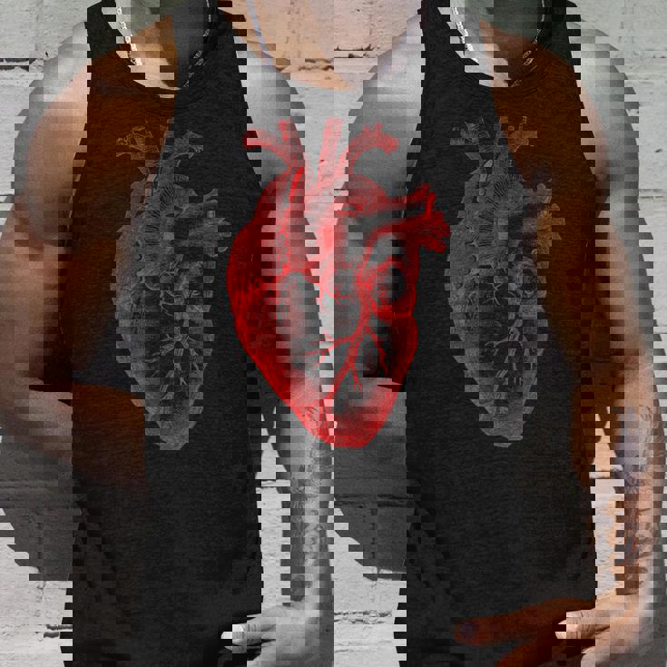 解剖学的心臓解剖科学生物学臓器研究 タンクトップ 彼への贈り物
