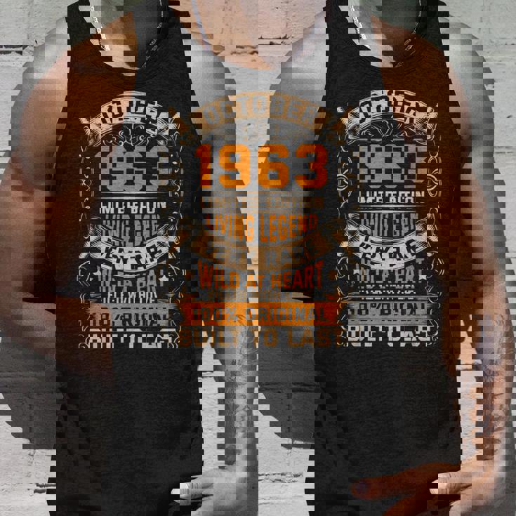 誕生日 オリジナル 1963年10月 タンクトップ 彼への贈り物