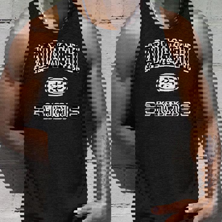 足立区 Adachi【チームユニフォーム カレッジ風】東京 23区 Jimo-T ジモティ 面白い タンクトップ 彼への贈り物