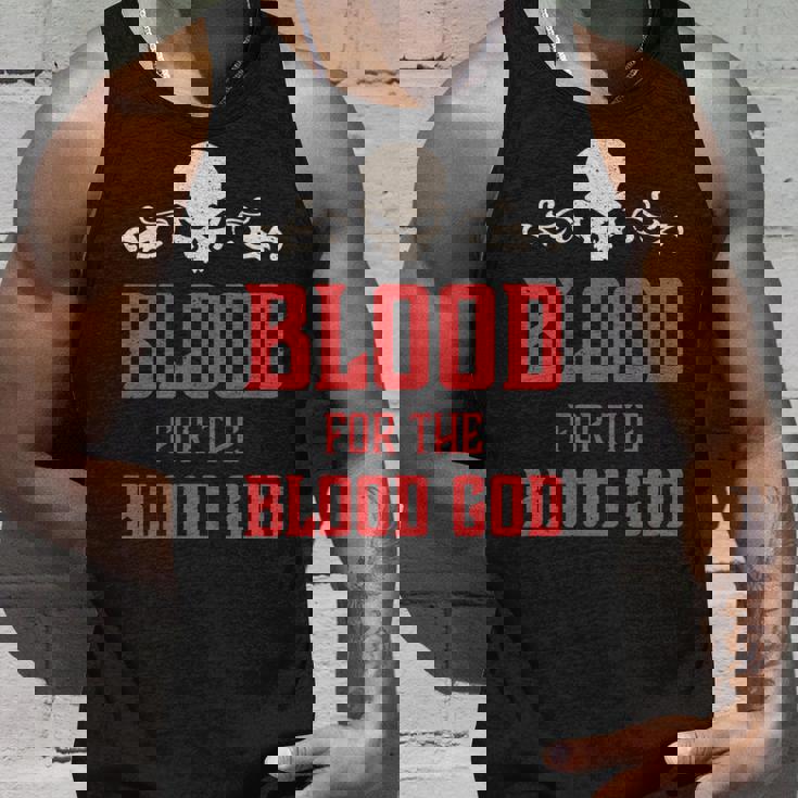 邪悪な頭蓋骨の血 血神 地獄の魔王 長袖tシャツ タンクトップ 彼への贈り物