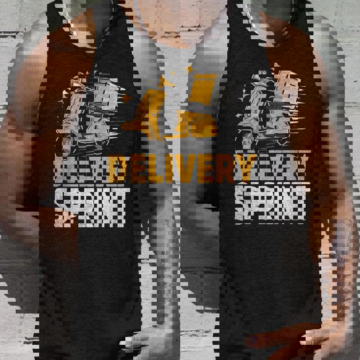 配達 スプリント 配達員 パッケージ 配達 タンクトップ 彼への贈り物