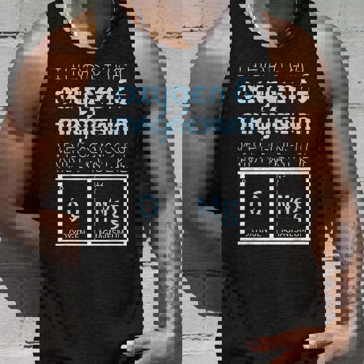 酸素 マグネシウム お出かけ 科学 Omg おもしろ化学 オタク タンクトップ 彼への贈り物