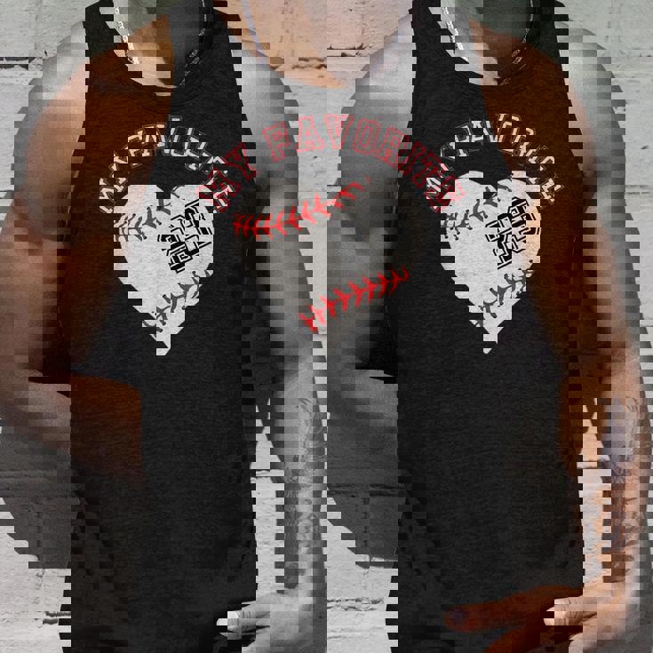 野球選手23ジャージー衣装 No＃23スポーツファンギフト Baseball Jersey Number 23 タンクトップ 彼への贈り物