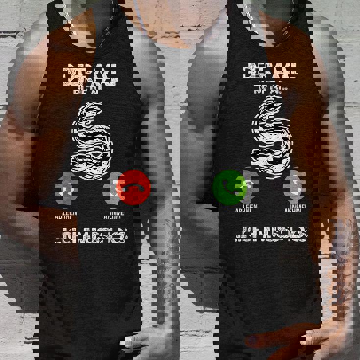 釣りウナギ漁師 タンクトップ 彼への贈り物