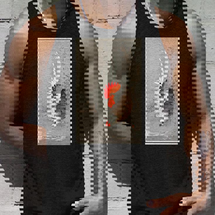 雄鶏と鶏 1900 大原興村 和農場生活 長袖tシャツ タンクトップ 彼への贈り物