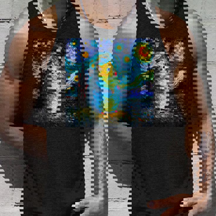 面白いtシャツ ハムスター かわいい ゴッホ 星月夜 動物 メンズ グッズ 面白い 服 ネタ 子供 キッズ タンクトップ 彼への贈り物