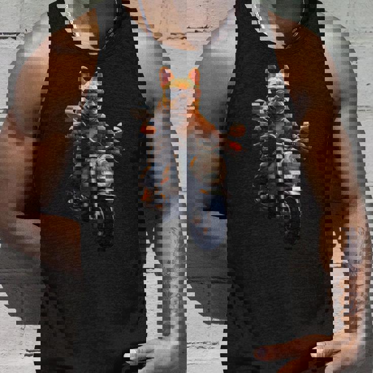 面白いtシャツ フレンチブルドッグ バイク イヌ メンズ 犬好き グッズ おもしろ 面白い 服 ネタ 長袖tシャツ タンクトップ 彼への贈り物